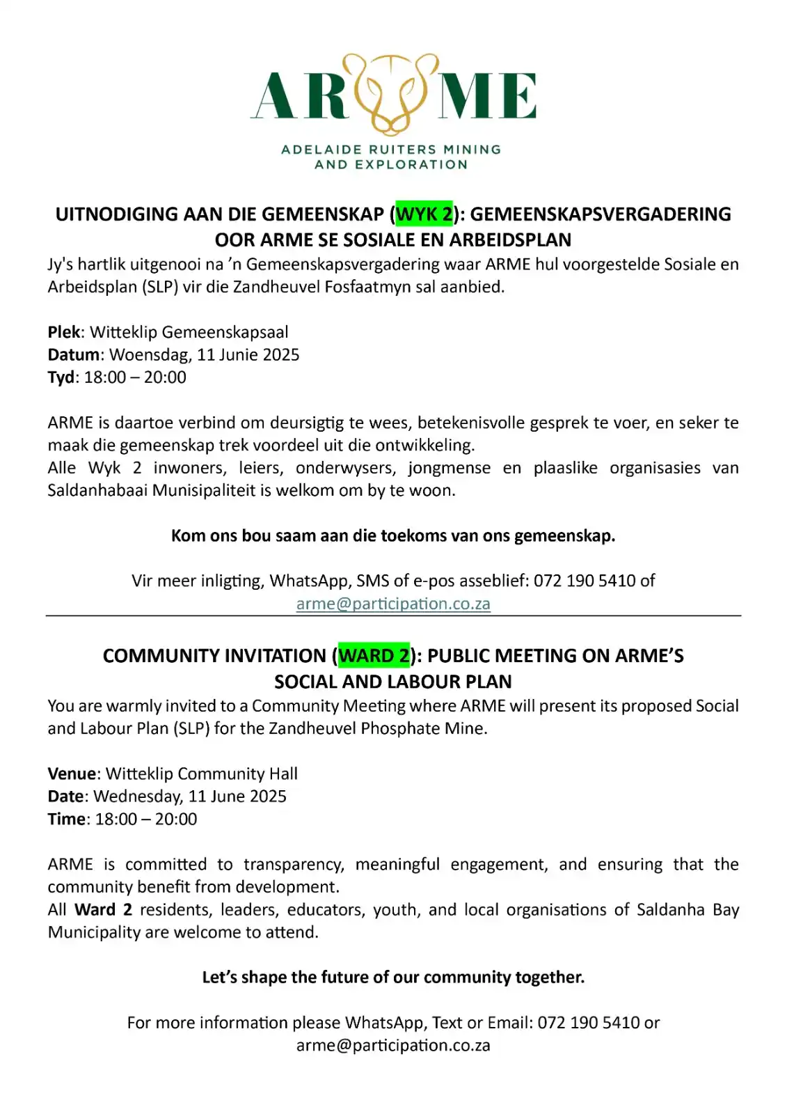 Image from Saldanha Bay Municipality: ๐๐ข๐ ๐ ๐จ๐ก๐๐ง๐ฌ ๐๐ก๐ฉ๐๐ง๐๐ง๐๐ข๐ก (๐ช๐๐ฅ๐ ๐ฎ): ๐ฃ๐จ๐๐๐๐ ๐ ...