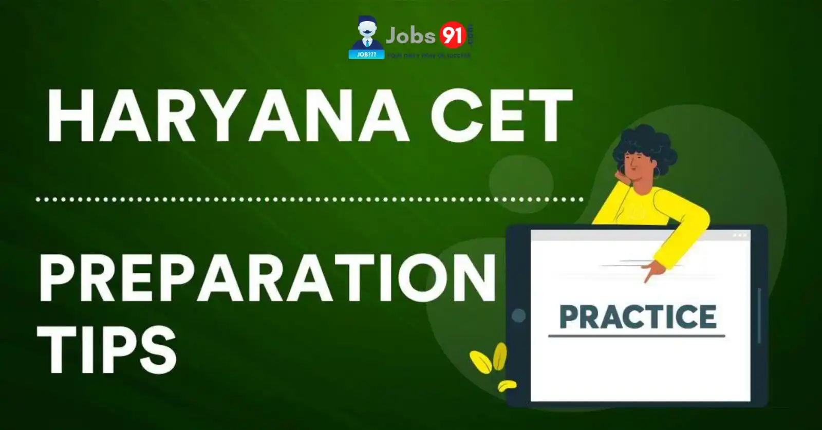 Image from Jobs91.com - Sarkari Jobs Alert: 🚀 Crack Haryana CET Group C Exam 2025 with Expert Tips! Want to boost...