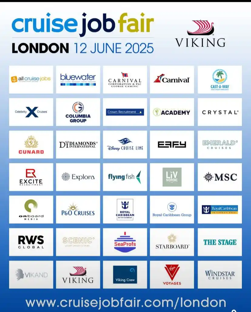 Image from Cruise Ship Jobs Updates 2025 Applications: ๐ข ๐๐ฟ๐๐ถ๐๐ฒ ๐๐ผ๐ฏ ๐๐ฎ๐ถ๐ฟ ๐ถ๐ ๐ฏ๐ฎ๐ฐ๐ธ ๐ถ๐ป ๐๐ผ๐ป๐ฑ๐ผ๐ป! ๐ฌ๐ง ...