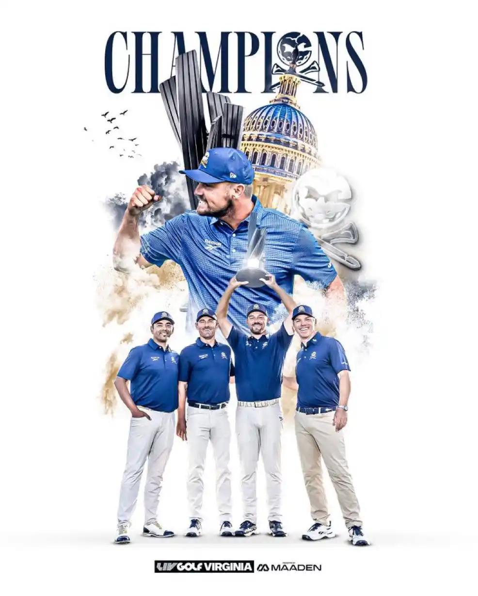 Image from LIV Golf League: CRUSHERS GC WIN BACK-TO-BACK 🏆🏆 <a class="text-blue-500 hover:under...