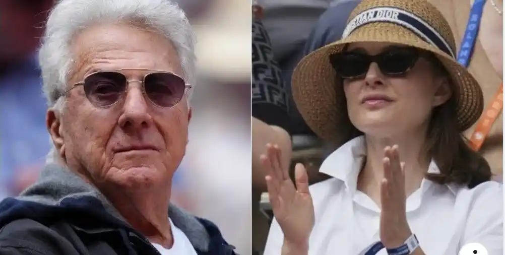 Image from Spettacolo Fanpage.it: Da Dustin Hoffman a Natalie Portman e in prima fila anche David Zaslav...