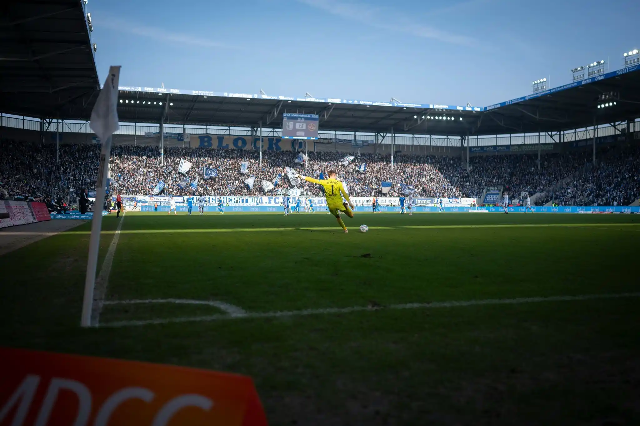Image from 1. FC Magdeburg: Das Rückspiel verloren wir gegen den FCN in der Avnet Arena nach einer...
