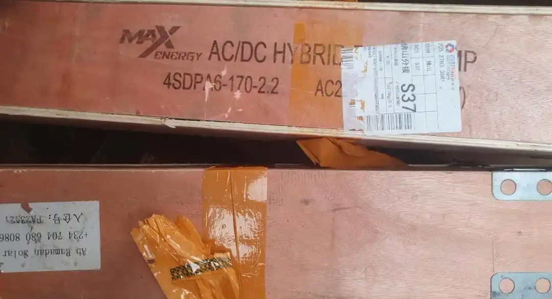 Image from AB RAMADAN SOLAR, ELECTRICAL AND ELECTRONICS NIG LTD: DC/AC Pump 170m MAX ENERGY Are Available...