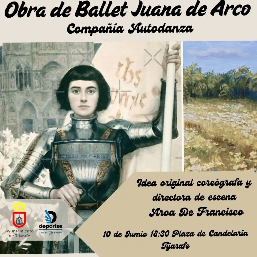 Image from Ayuntamiento de Tijarafe: 🩰  DEPORTES | FIN DE CURSO PROMOCIÓN DEPORTIVA  📌 Obra de ballet Jua...