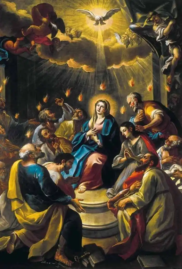 Image from Æternus ☩: *DOMINGO DE PENTECOSTES* > Spíritus Dómini replévit orbem terrárum, al...