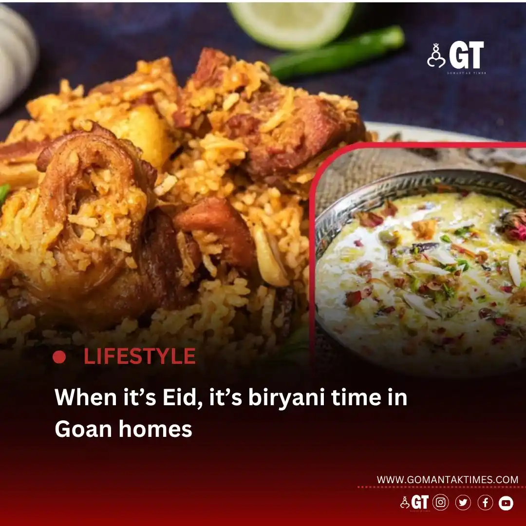 Image from Gomantak Times: *Eid is a time to share, and as the Muslim brethren rustle up mouth-wa...
