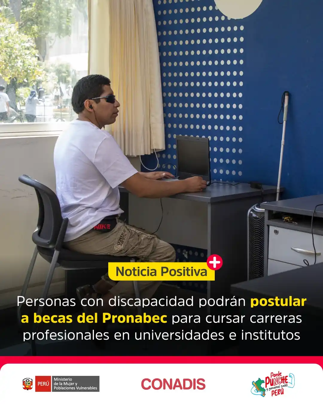Image from MIMP Conadis: El CETPRO Alcides Salomón Zorrilla del MIMP Conadis lanza una nueva co...