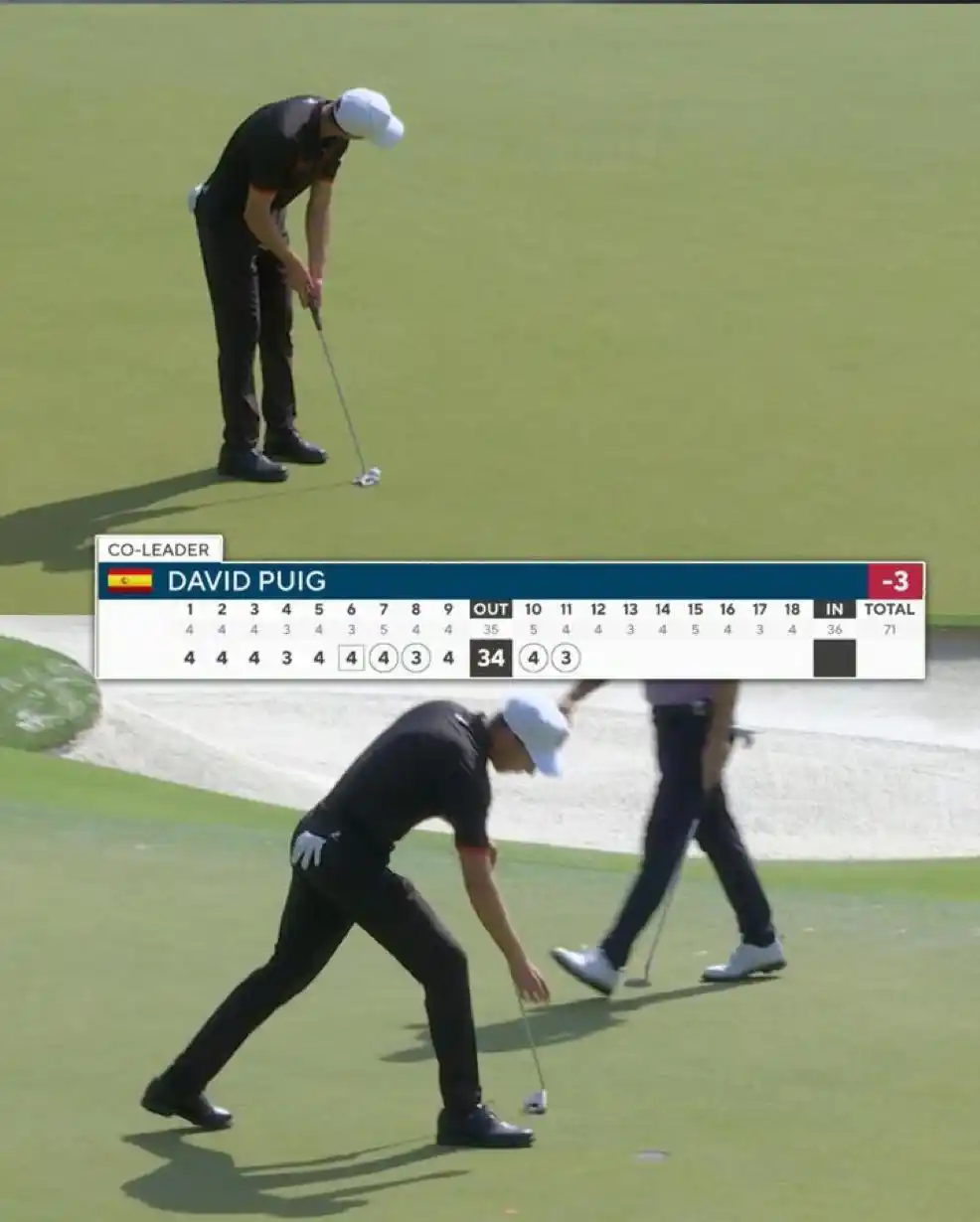 Image from LIV Golf League: Firing on all cylinders 🔥 FOUR birdies in five holes for David Puig ...