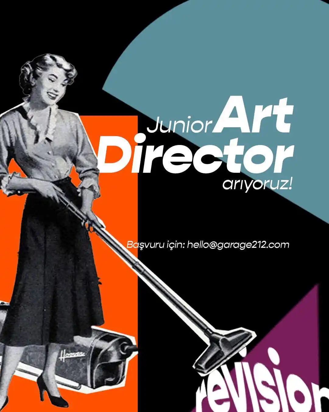 Image from Ajans Hayvanları: Garage212, Junior Dijital Art Director Arıyor! Detaylara önem veren...