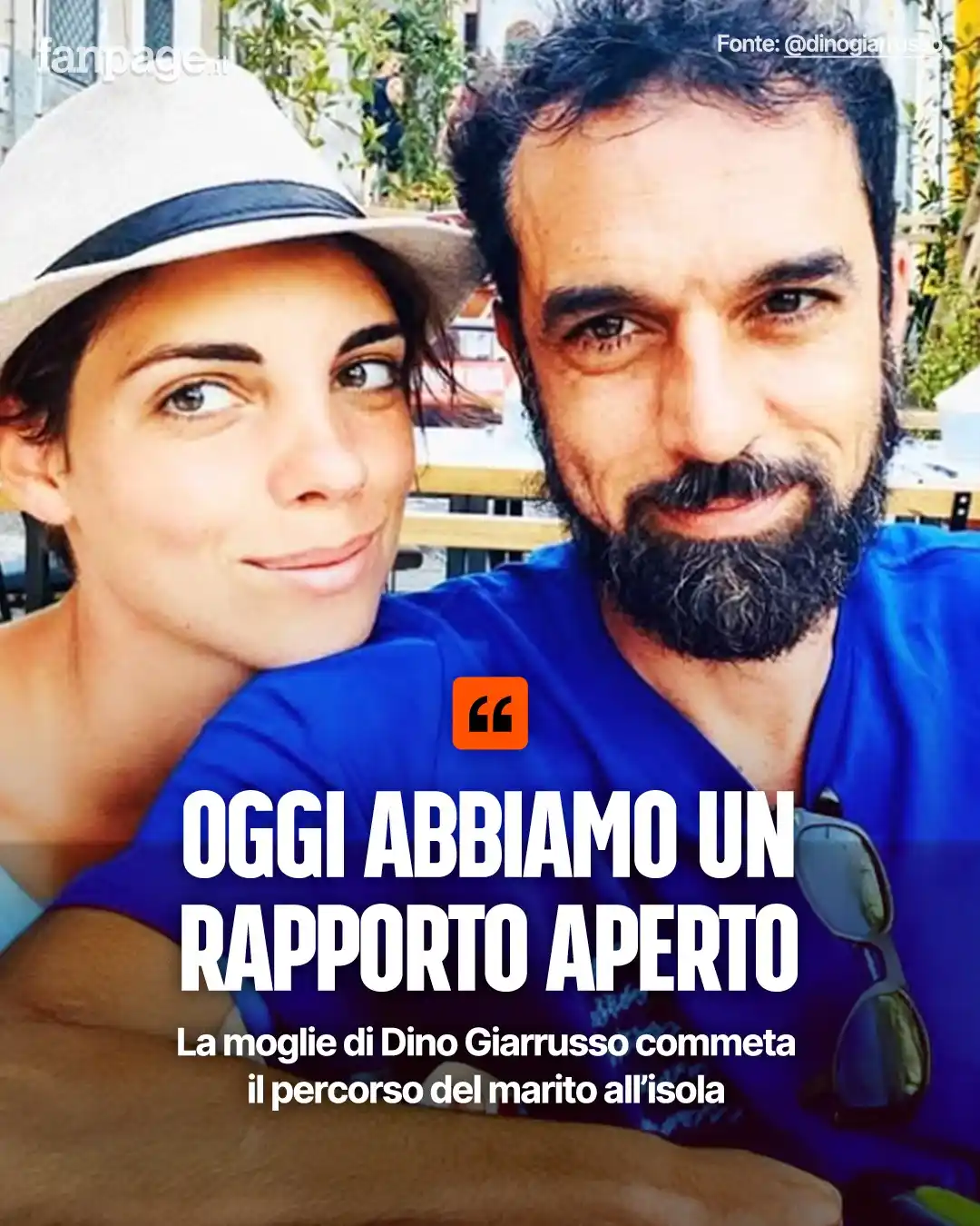 Image from Spettacolo Fanpage.it: *“Ha avuto 500 donne ma ha sposato me. Oggi abbiamo un rapporto aperto...