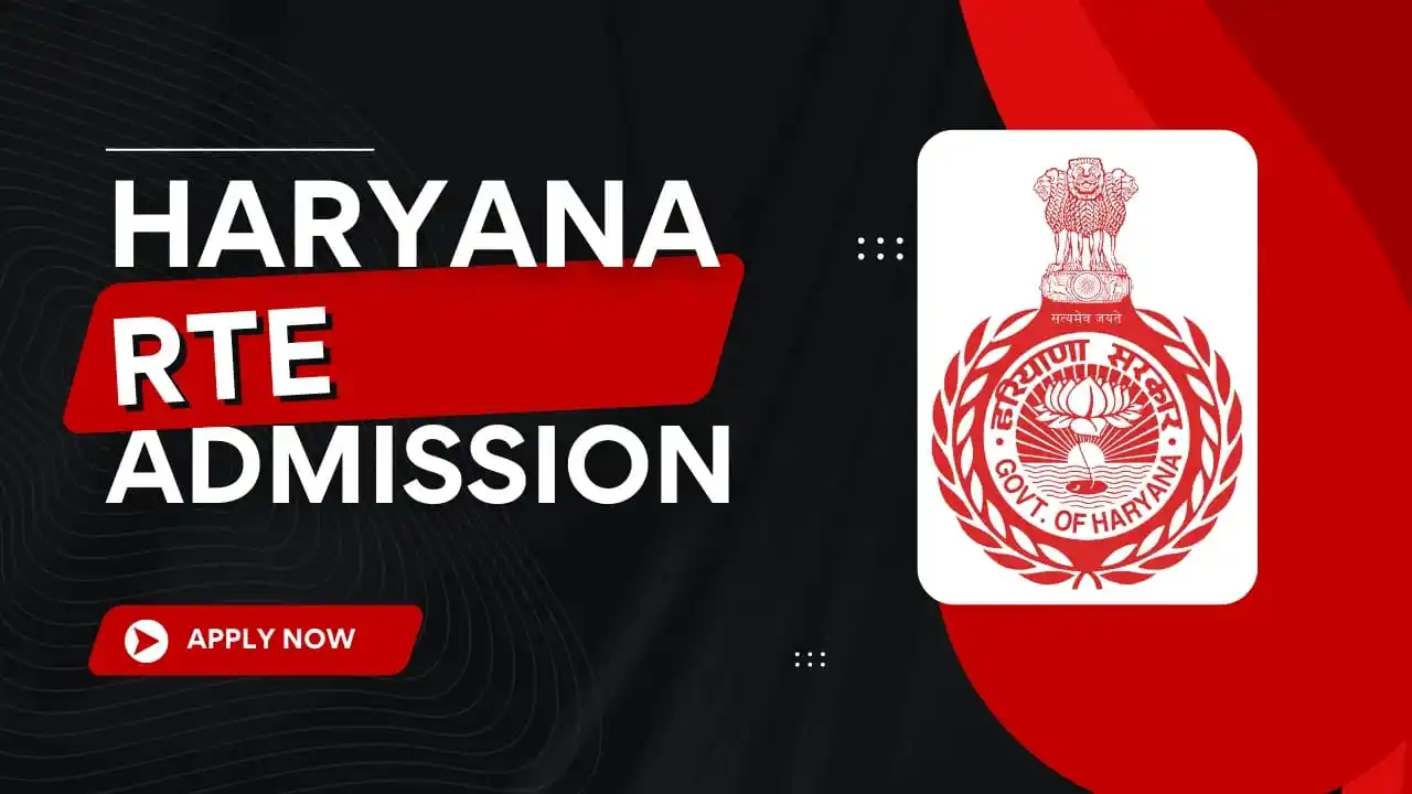 Image from 𝗜𝗻𝗱𝗶𝗮'𝘀 𝗚𝗼𝘃𝘁 𝗝𝗼𝗯 𝗡𝗲𝘄𝘀 𝗣𝗼𝗿𝘁𝗮𝗹: ⚜️ *Haryana RTE Admission Online Form* प्रारंभिक शिक्षा विभाग, हरियाण...