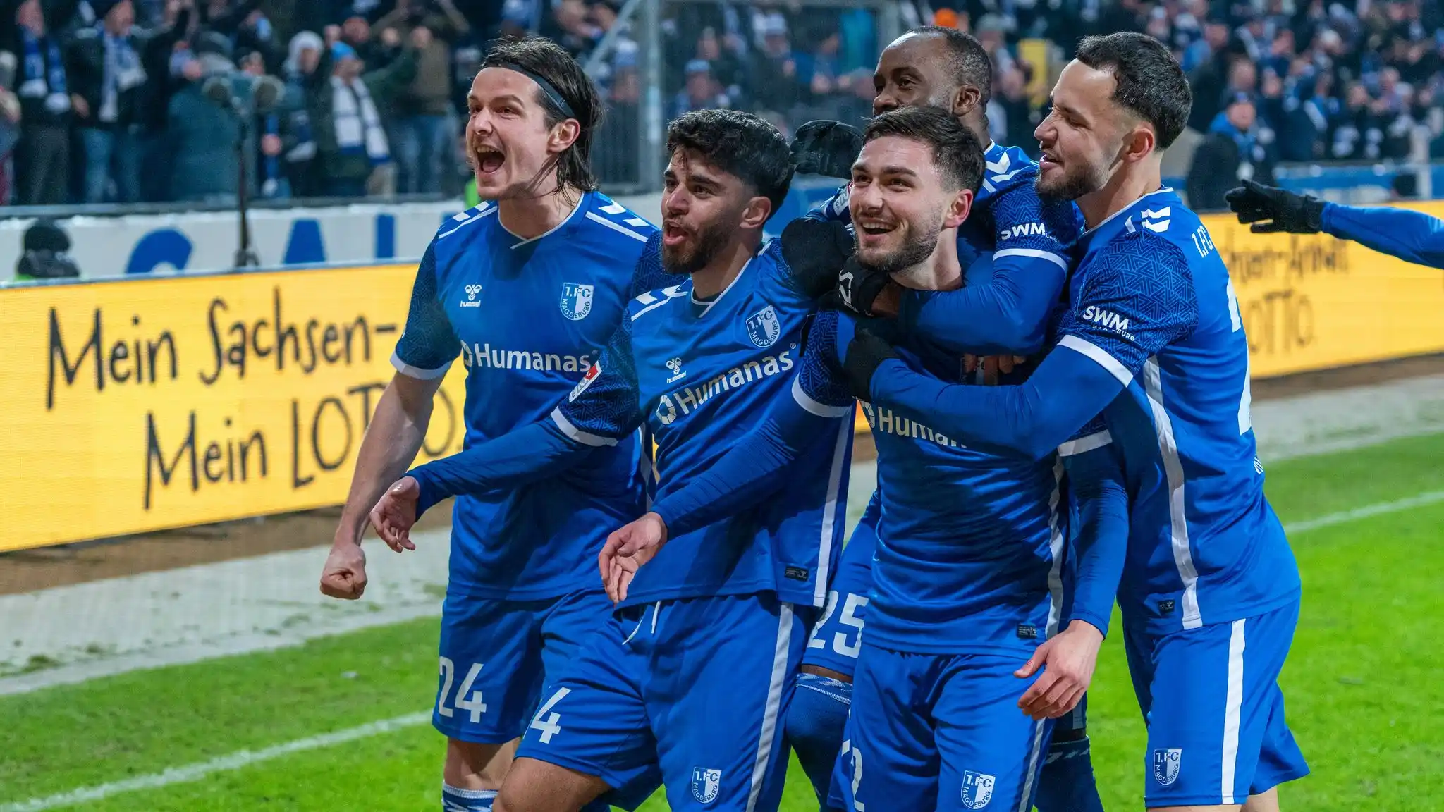 Image from 1. FC Magdeburg: Im Rückspiel gelang uns vor heimischer Kulisse endlich der erste Heims...