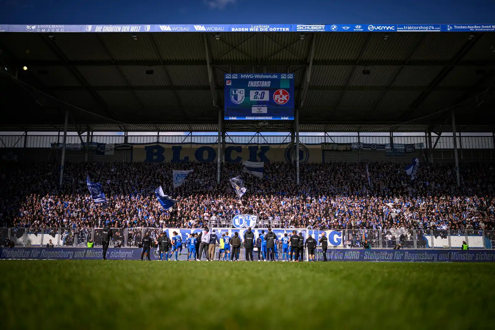 Image from 1. FC Magdeburg: Im Rückspiel traf Baris Atik im Frühling doppelt, der 2:0-Sieg war vor...