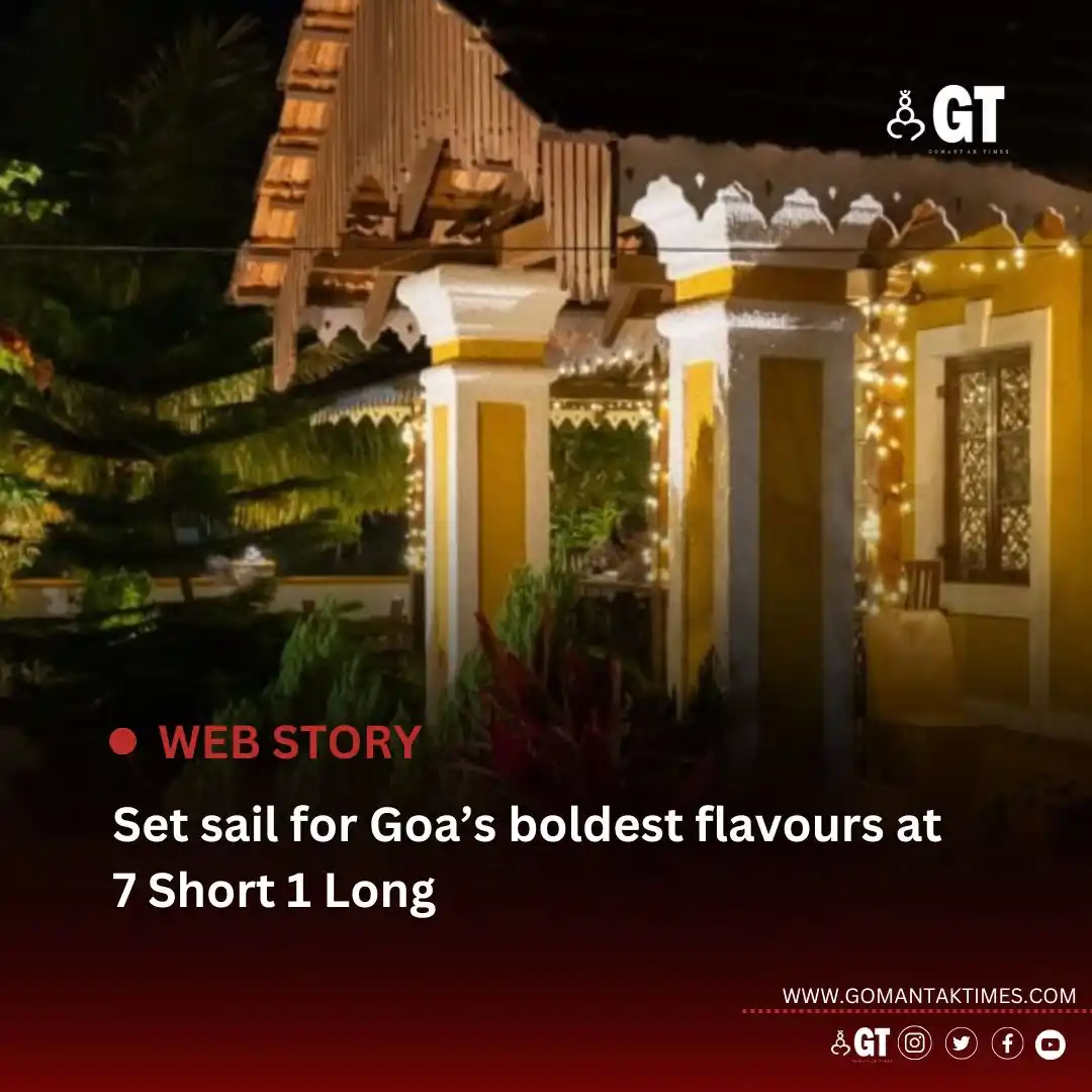 Image from Gomantak Times: *In the peaceful village of Moira in North Goa, 7 Short 1 Long is a ch...