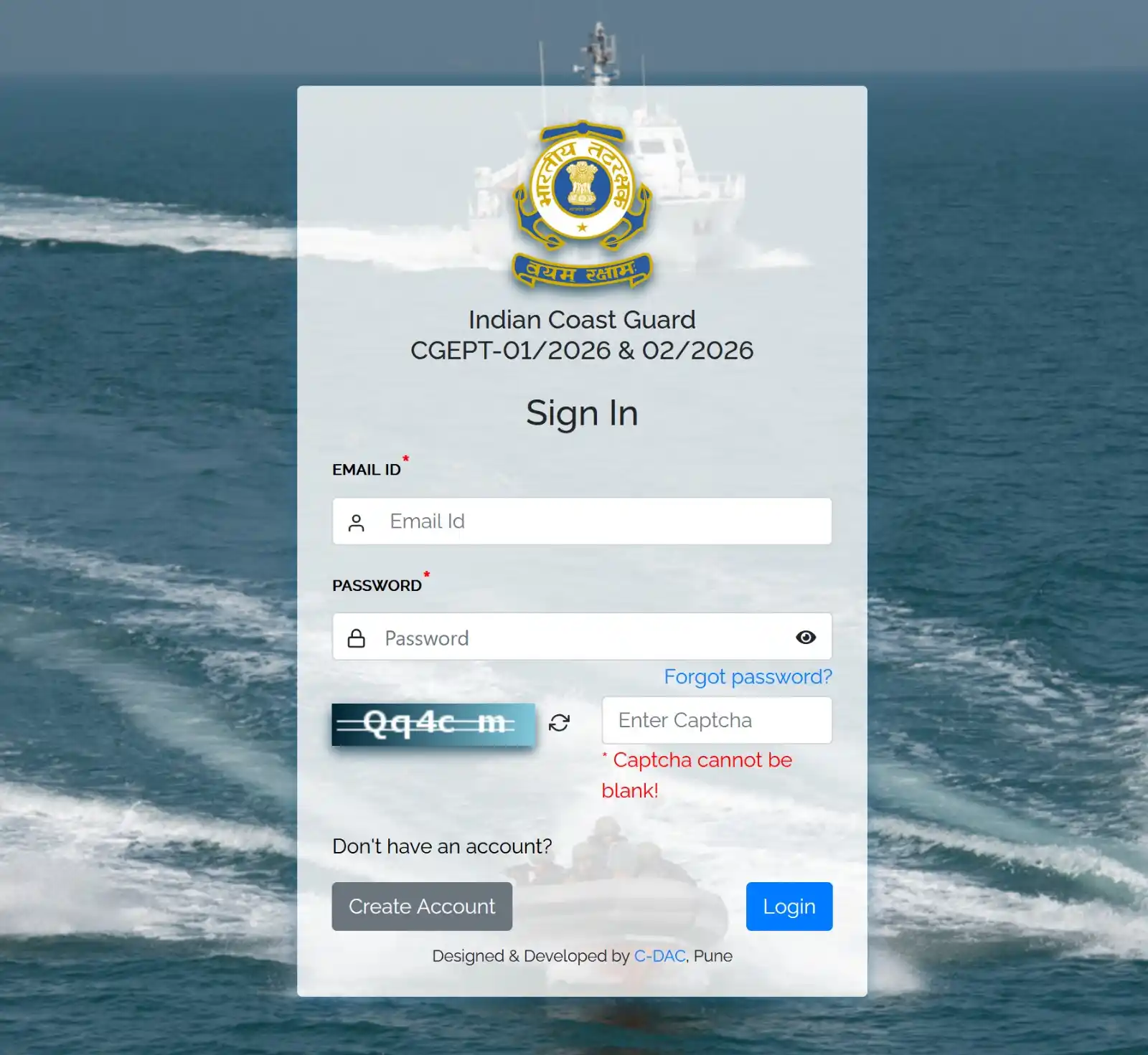 Image from Jobs91.com - Sarkari Jobs Alert: 📢 Indian Coast Guard CGEPT 01/2026 & 02/2026 Online Form Out! 📌 Post...