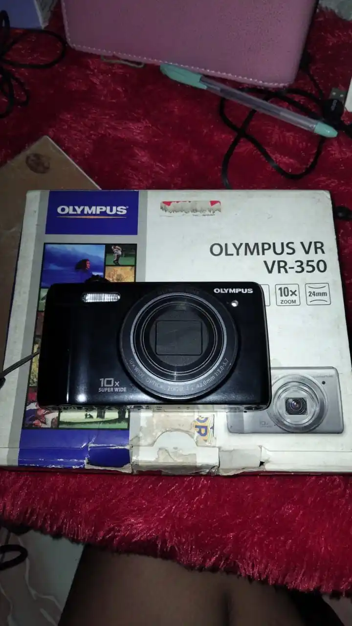 Image from kuiefes digicam 🐝: *jastip* tipe kamera : olympus vr 350 fullset with box minus : retak b...