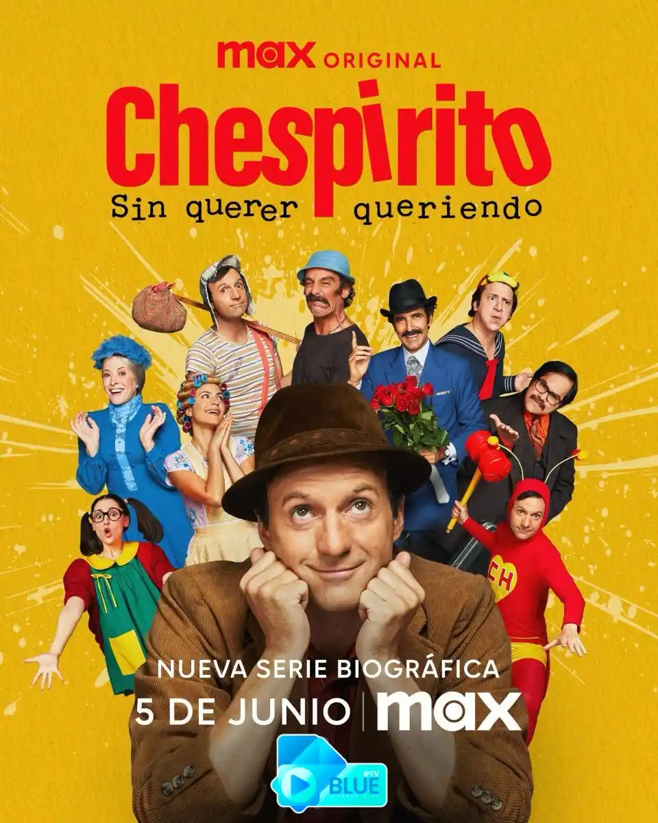 Image from BlueiPTV 🩵: ¡🎉📺 La nueva serie de Chespirito ya está disponible en BlueiPTV! 🎭✨...