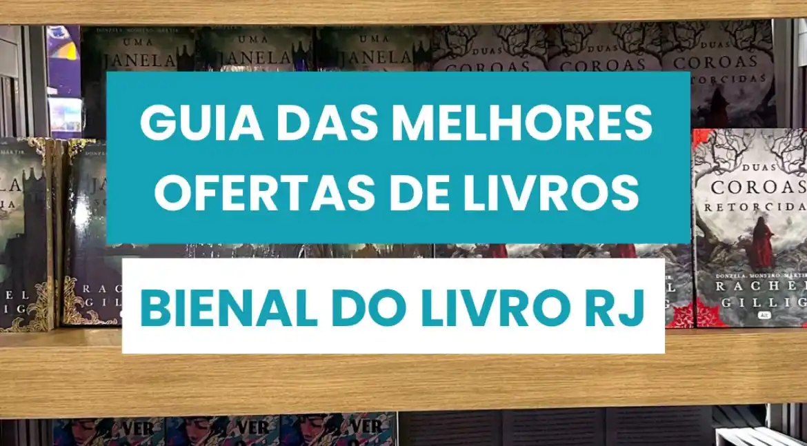 Image from Promo De Livro 📚 Ofertas e Cupons: 🚨MELHORES OFERTAS DA BIENAL DO LIVRO DO RIO Fiz um guia de ofertas p...