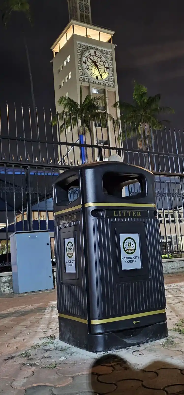 Image from Sakaja Johnson: *Nairobi Residents Wake Up to New Heat-Resistant, Tamper-Proof Durapol...