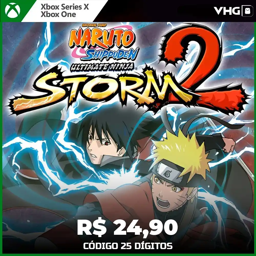 Image from Very Hard Games / Play Now : *Naruto Shippuden: Ultimate Ninja Storm 2* _Para Xbox One & Xbox Serie...