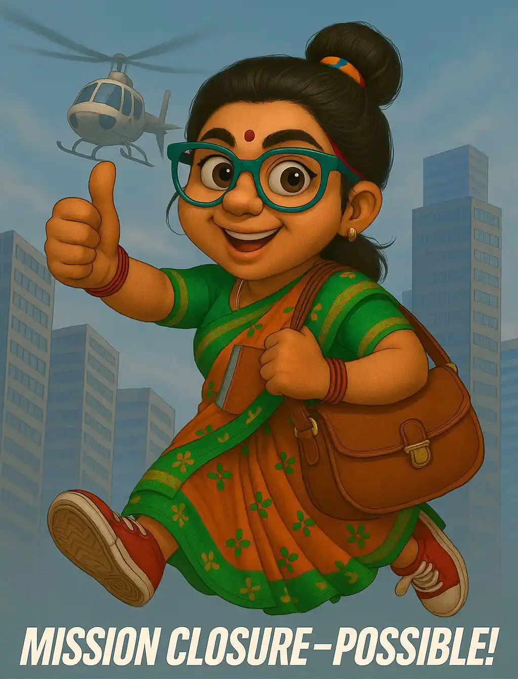 Image from Learning Academy: No objections too tough.  No targets too high. Saksham Didi closes wit...