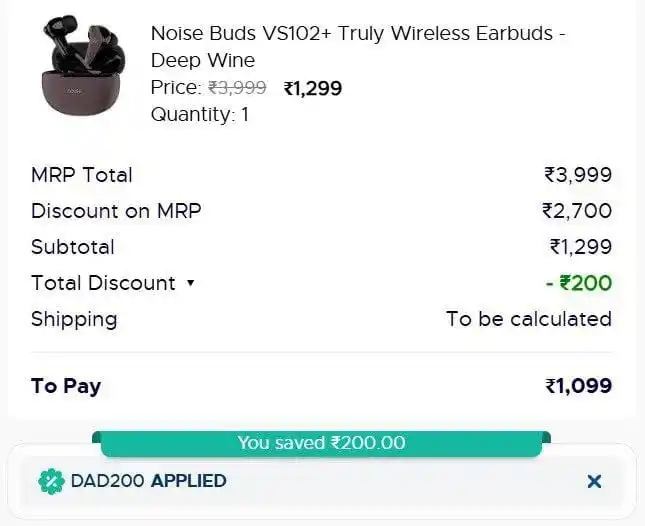 Image from DC Loots Deals & Offers: 🔥 🎧 Noise Loot Deal! 🔥 ✨ Wireless Earbuds VS102 Plus ✅ 70 hours pl...