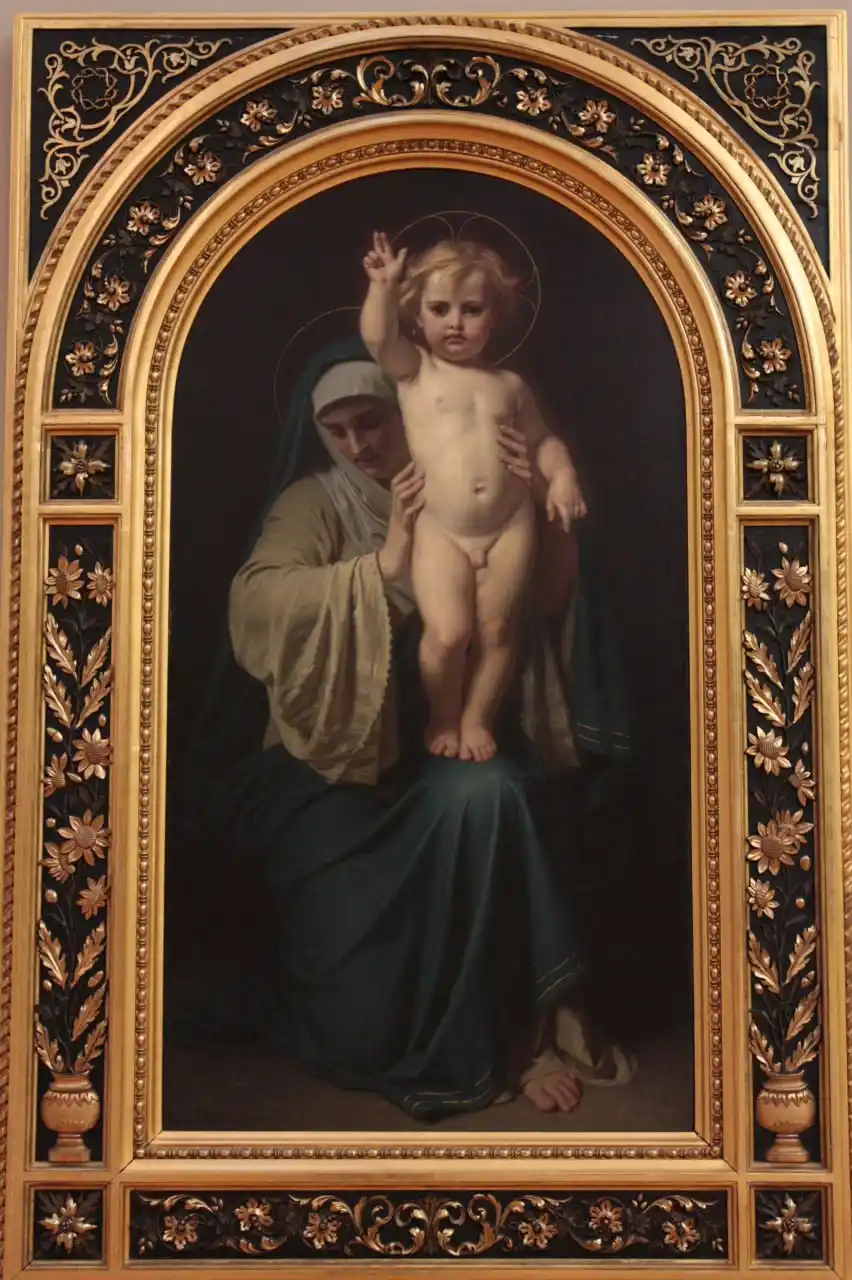 Image from Æternus ☩: "O Redentor" Por Hugues Merle (1822 – 1881) Santo Efrém (falecido em...