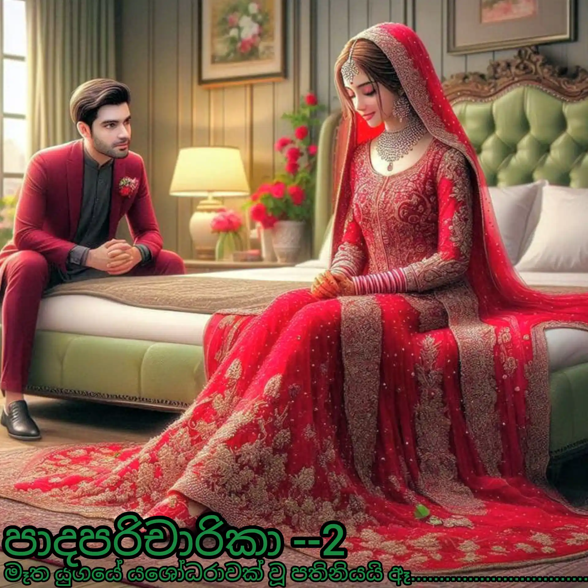 Image from දහයෙ පැයේ ඩේසි පන්හිඳ"|🌼|🇱🇰: *_පාද පරිචාරිකා - 2_*✨🖤🎀 (මෑත යුගයේ යශෝධරාවක් වූ පතිනියයි ඈ....) *�...