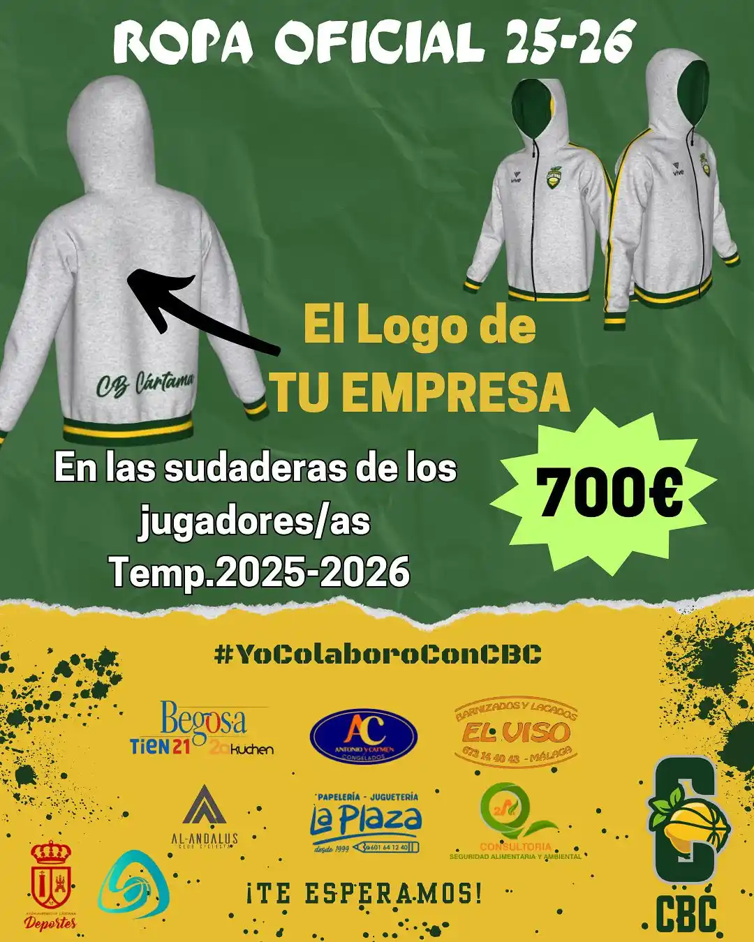 Image from Club Baloncesto Cártama : PATROCINADOR Quieres ser nuestro patrocinador??? Esto te interesa!!! É...