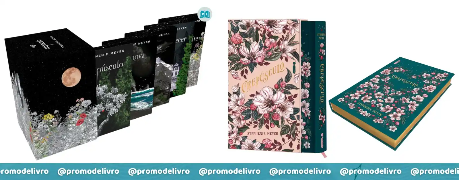 Image from Promo De Livro 📚 Ofertas e Cupons: 💛 Pré-Venda Amazon 📚Box Crepúsculo (Edição comemorativa de 20 anos...