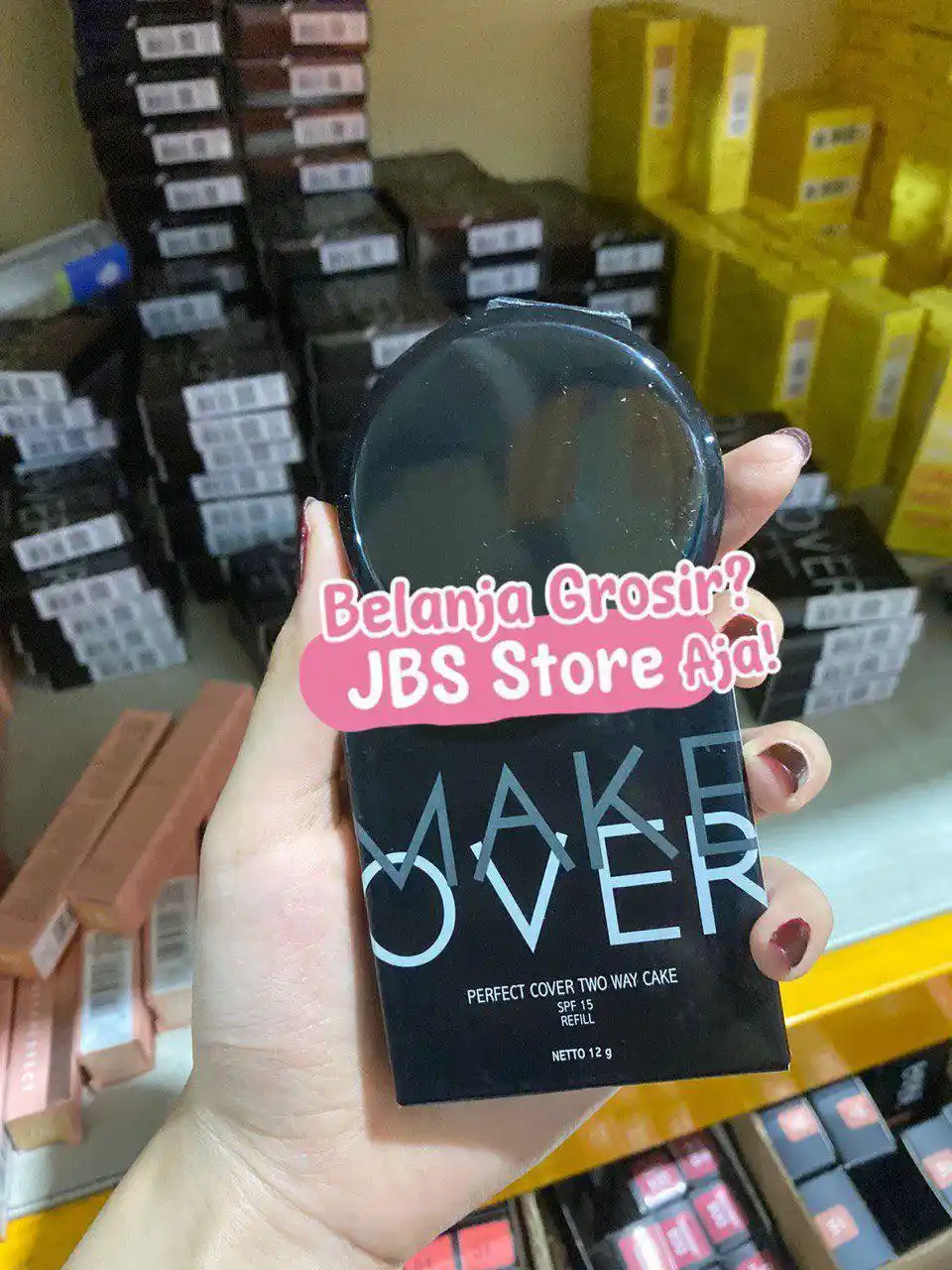 Image from JBS Grosir Kosmetik Skincare Jawa Tengah: ‼️PROMO JUNI‼️ Make Over Perfect Cover Refill TWC 12gr Varian : 01 L...