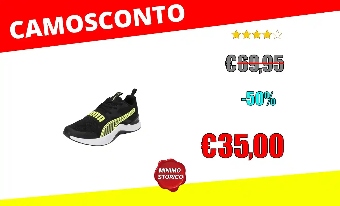 Image from OfferteSconto: *PUMA Prospect, Sneakers Unisex-Adulto* ❌ ~69,95€~ 💰Sconto del *-5...