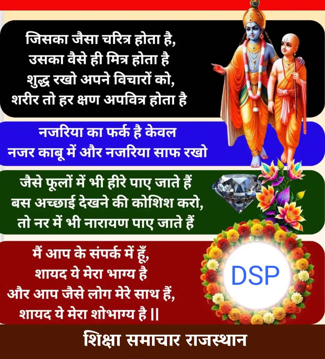 Image from शिक्षा समाचार राजस्थान 🗞️🗞️: Radhe Radhe 🙏🙏🙏🙏...