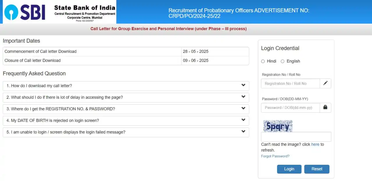 Image from Jobs91.com - Sarkari Jobs Alert: 📢 SBI PO Phase-III Admit Card जारी! Phase-III के लिए Group Exercise औ...