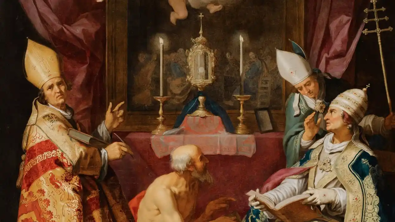 Image from Æternus ☩: “Se os hereges não nos causam mais horror, como causavam aos nossos an...