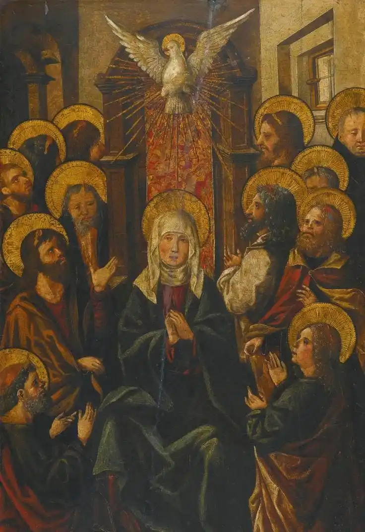 Image from Æternus ☩: *SEGUNDA-FEIRA, DENTRO DA OITAVA DE PENTECOSTES* > Cibávit eos ex ádip...