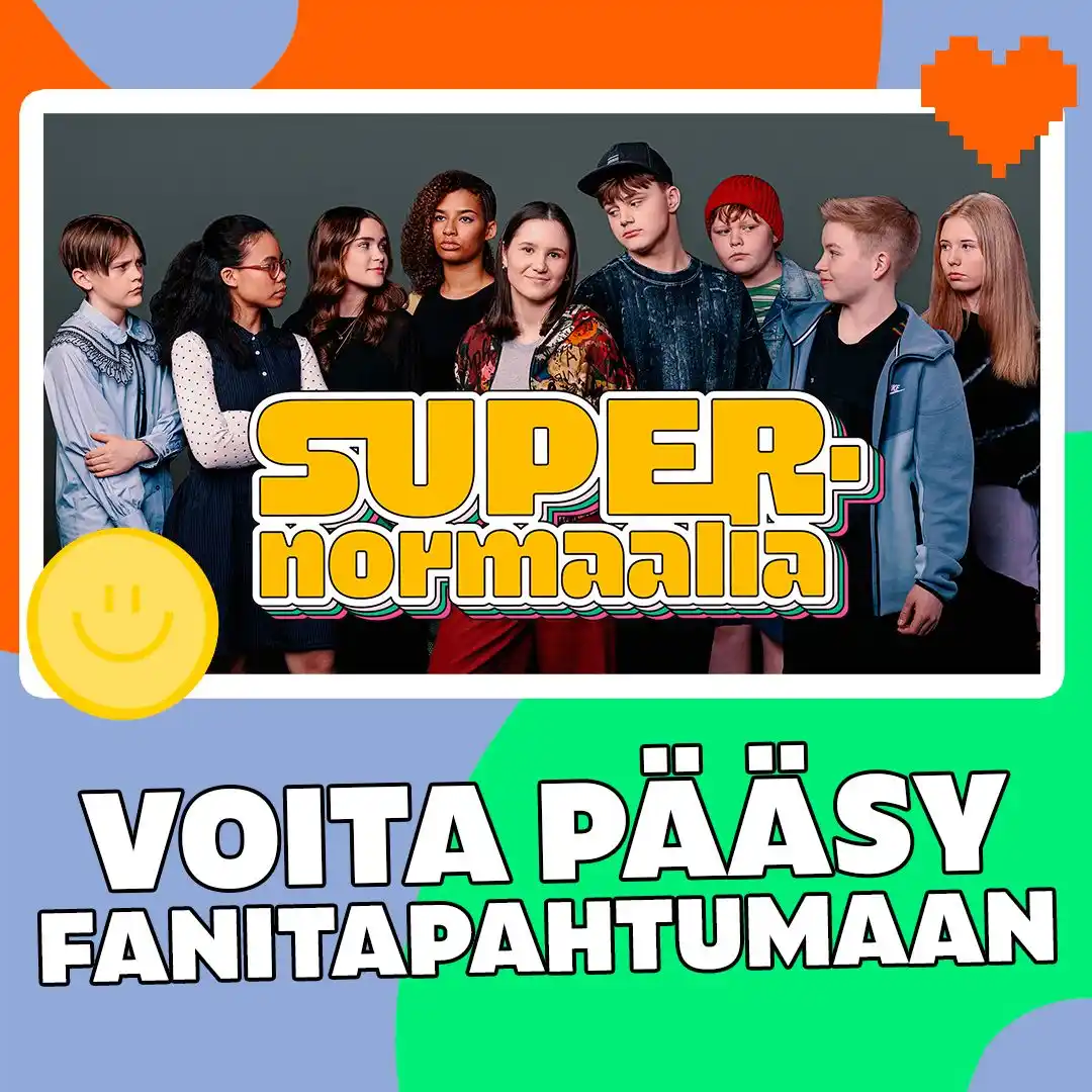 Image from Yle Galaxi: Supernormaalia-sarjan kolmoskausi ilmestyy 4.8. mut nyt sulla on mahdo...
