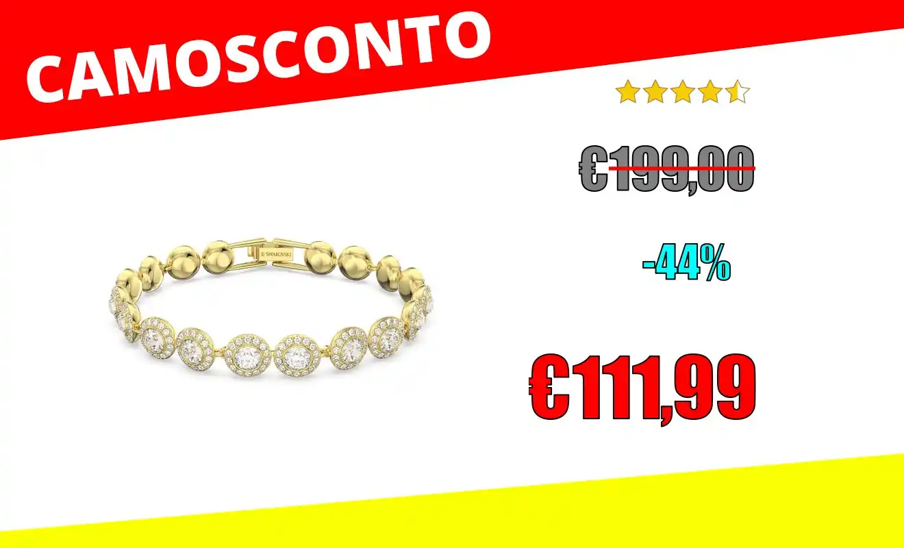 Image from OfferteSconto: *Swarovski Collezione Angelic Braccialetti* ❌ ~199,00€~ 💰Sconto de...