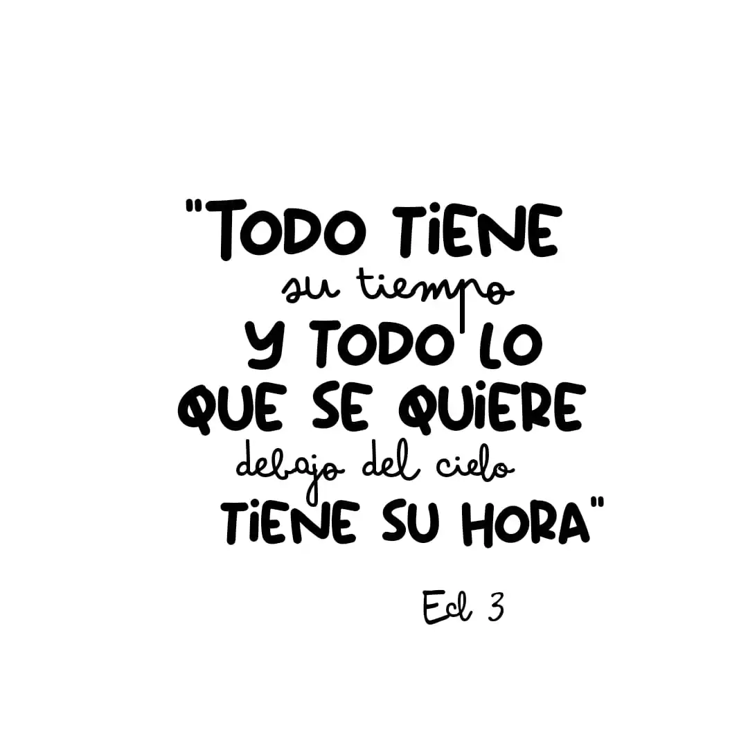 Image from Evangelio_del.dia: "Todo tiene su tiempo, y todo lo que se quiere debajo del cielo tiene ...