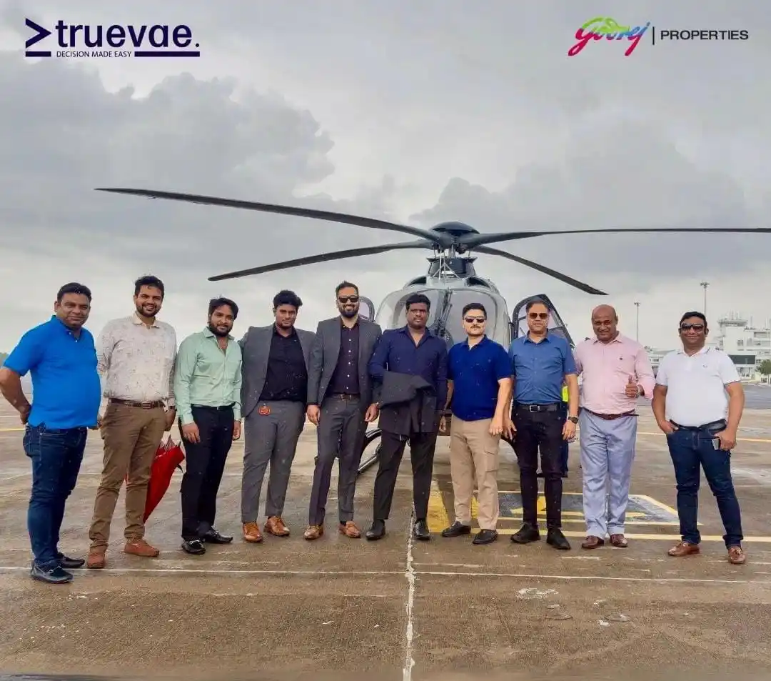 Image from truevae: *TrueVae x GodrejProperties* 🚁 | Celebrating a Landmark Sell-Out in H...