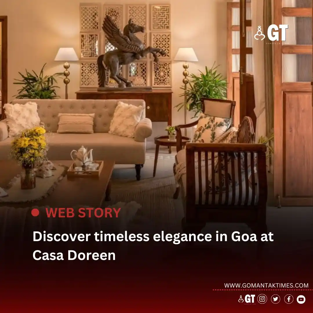 Image from Gomantak Times: *Tucked away in the quaint village of Saligao, North Goa, this beautif...