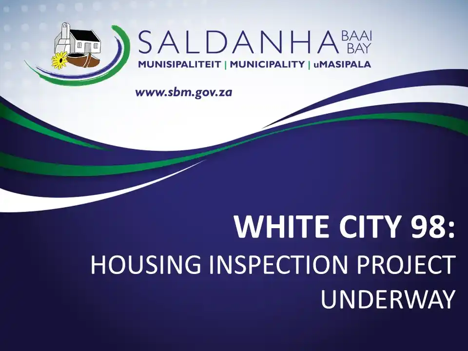 Image from Saldanha Bay Municipality: ๐ช๐๐๐ง๐ ๐๐๐ง๐ฌ ๐ต๐ด: ๐๐ข๐จ๐ฆ๐๐ก๐ ๐๐ก๐ฆ๐ฃ๐๐๐ง๐๐ข๐ก ๐ฃ๐ฅ๐ข๐...