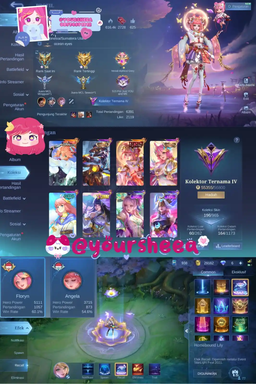 STOK AKUN SHERA post