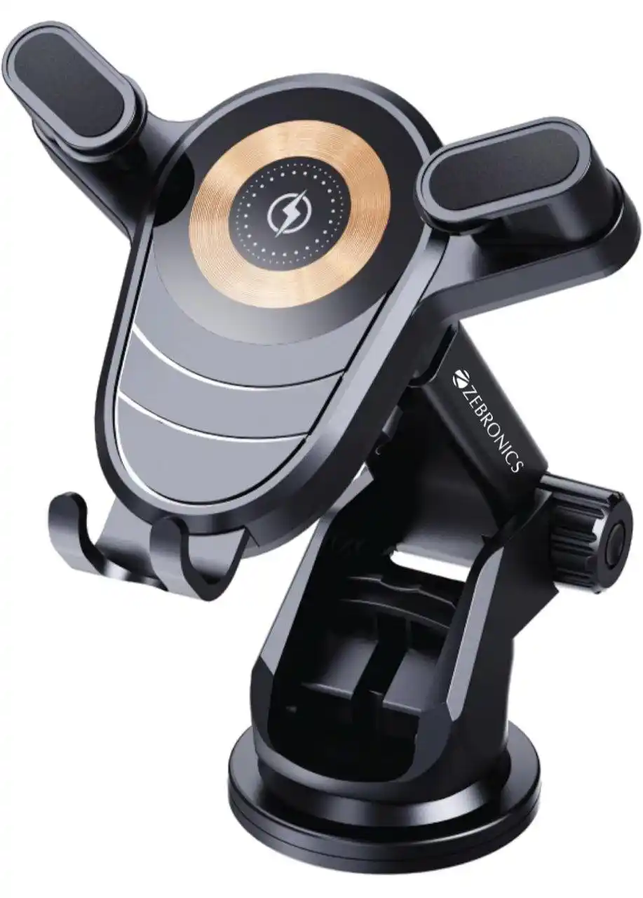 Image from Loots4u : Deals & Offers: Zebronics 15W Wireless Car Charger Fast Charging @699 https://amzn.to...