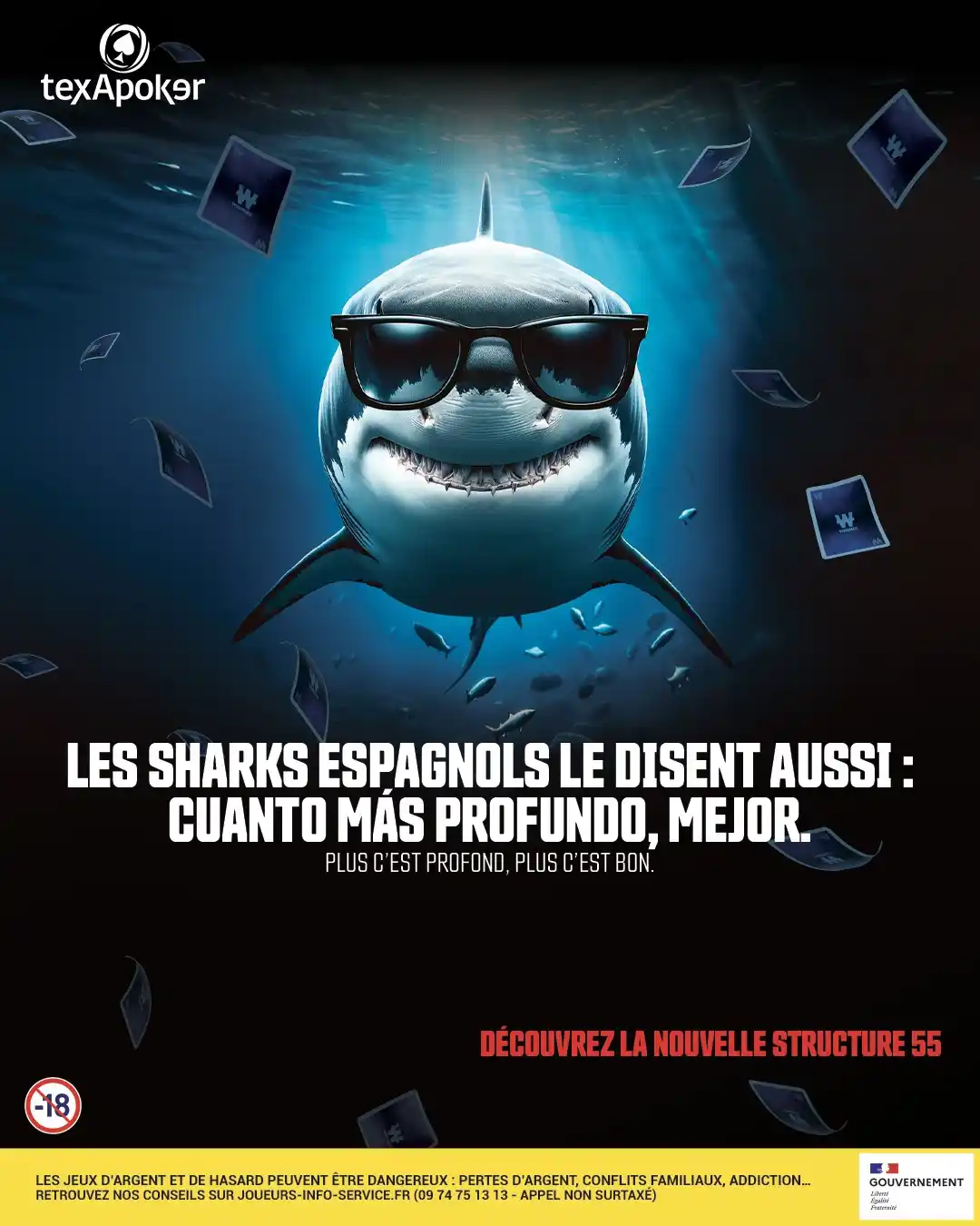 Image from Texapoker : 🙌 Après Paris, direction l'Espagne pour le SharkBay ! Du 30 juin au 6...