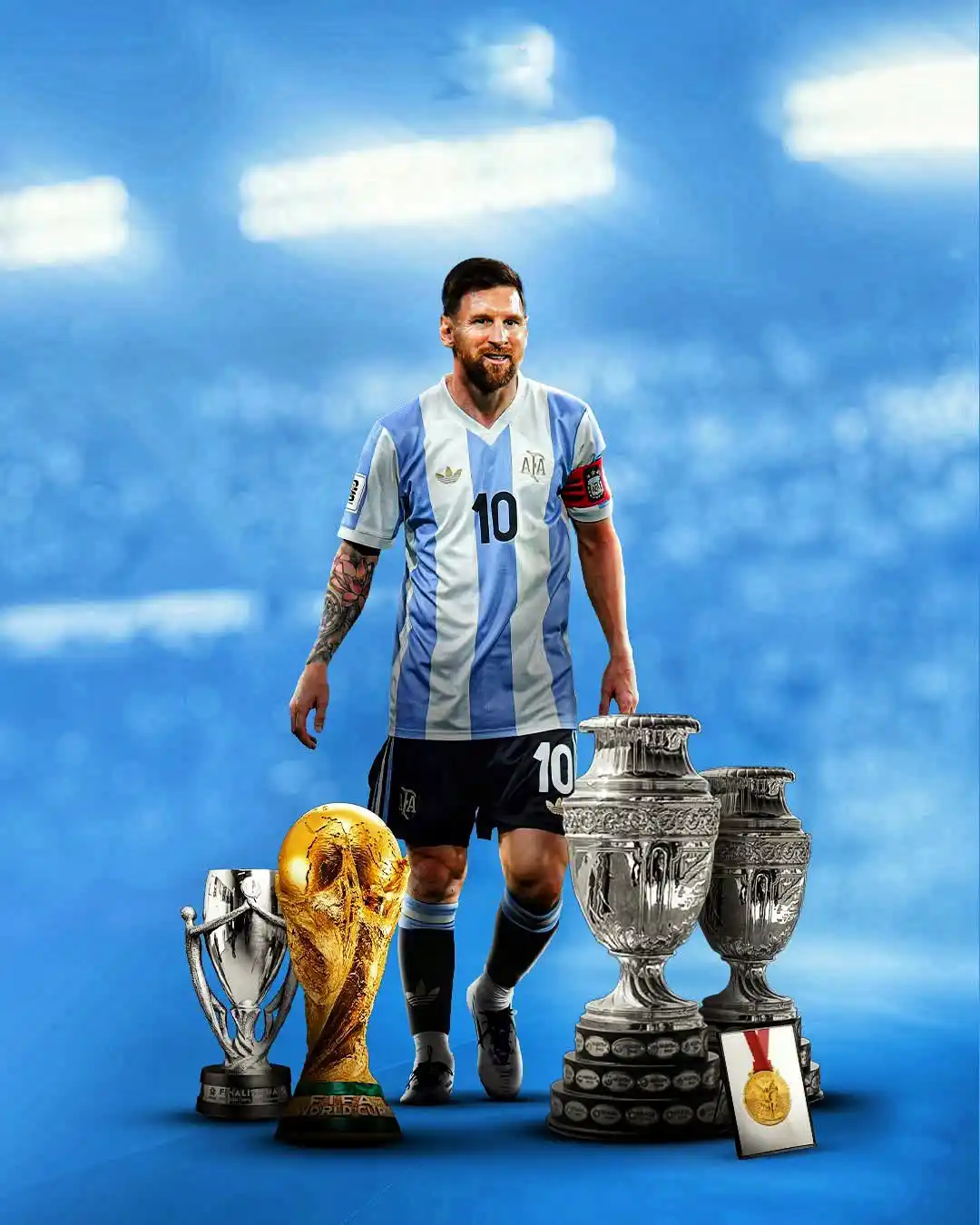Image from ARGENTINA UPDATES⭐⭐⭐🇦🇷: 🐐 🇦🇷 Lionel Messi is the ONLY player in football history with 865 g...