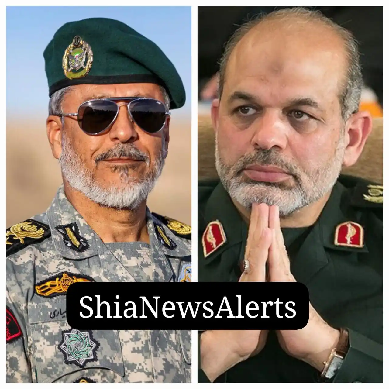 Image from SHIA NEWS ALERTS: *اطلاعات کے مطابق ایر.... نی سپریم لیڈر آیت اللہ علی خ.. ا م.. نہ ای ن...