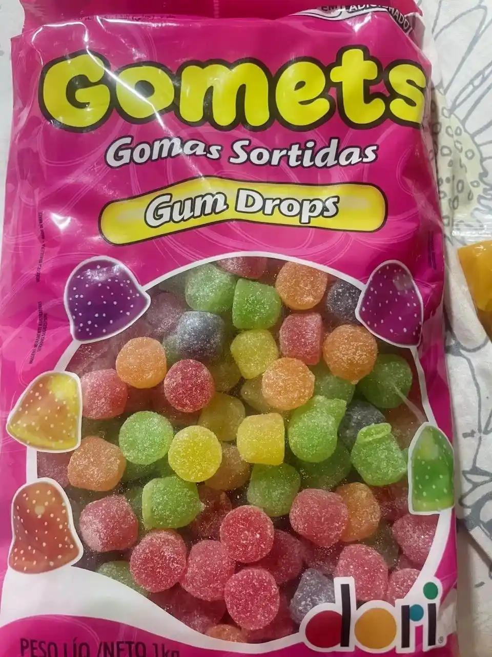 Image from Promodescontos (canal): 🛍️Balas de Goma Gomets Sino Gum Drops 1kg Dori 💸por R$ 26,49 🔥 Co...