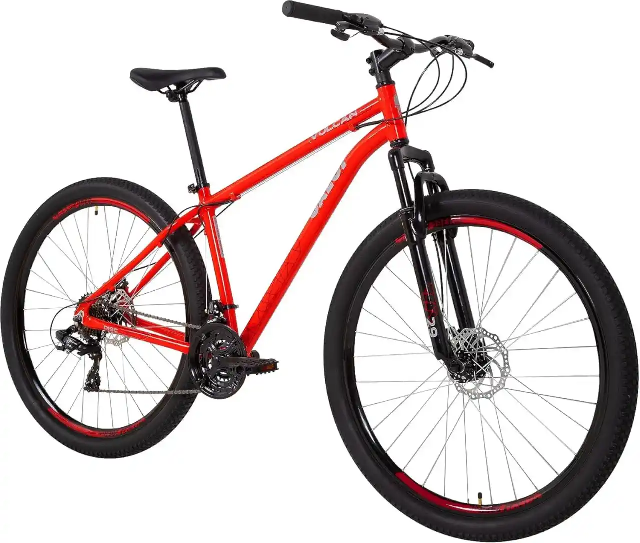 Image from UAI QUE PROMO 📢🎟️: ‼️ Caloi Bicicleta Vulcan, Aro 29, Câmbio Shimano 21 Velocidades sain...