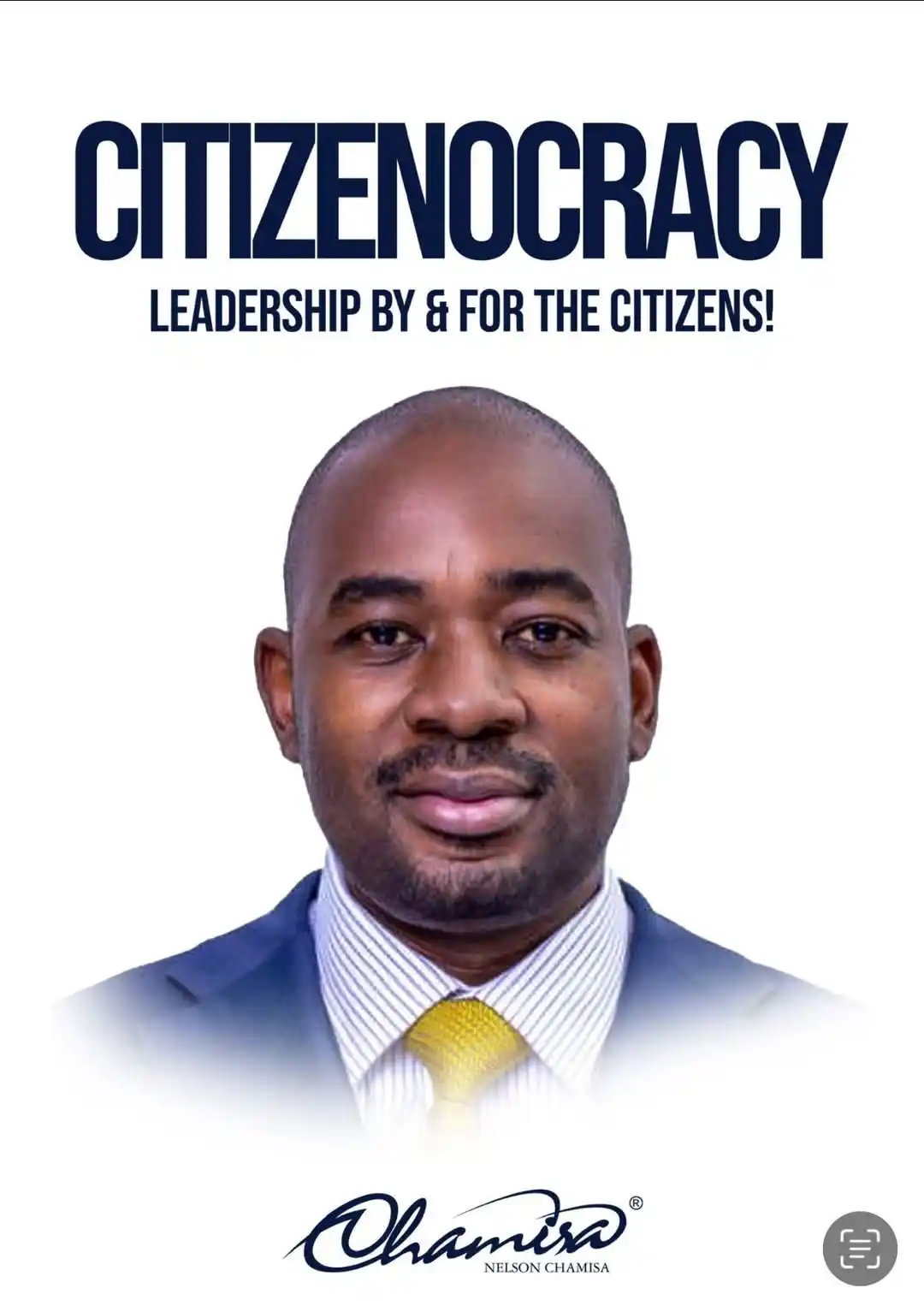Image from Daily Mirror News: (🌕) Change Champion - Nelson Chamisa is set to launch a book titled '...